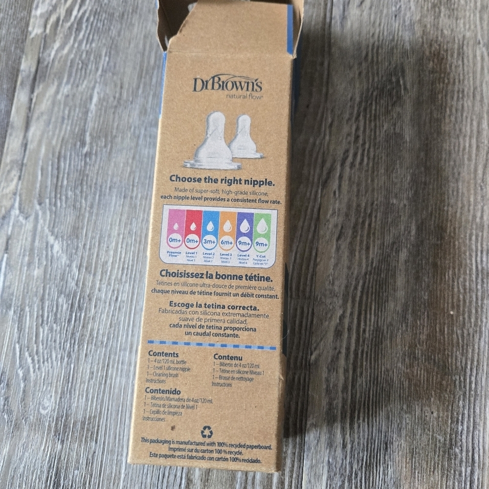 One Glass Dr. Brown's Anti-Colic Baby Bottle - Picture 10 of 11